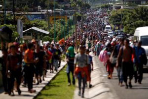'March of the Migrant' heads north