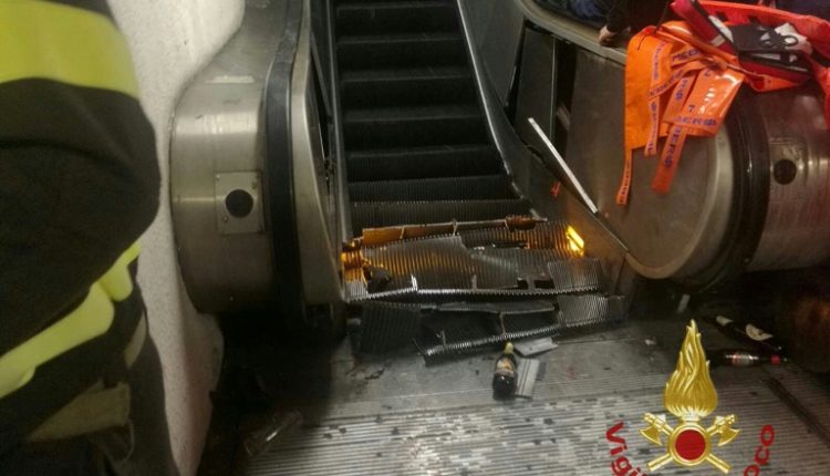 Mehr als 20 Verletzte bei Rolltreppen-Unglück in Rom