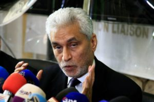 Der Vermittler der Afrikanischen Union Mohamed Hassan Labat bei einer Pressekonferenz am 31. Juli 2019 in Khartoum.